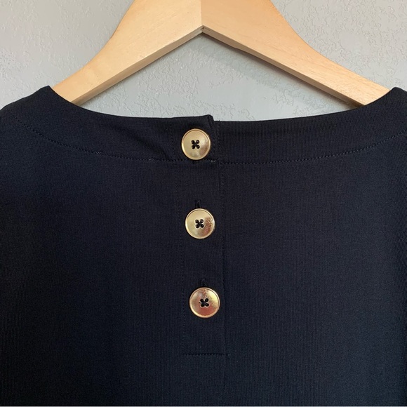 J Crew Factory Puff Sleeve Button Back Blouse Top Size Medium NWT - Picture 8 of 15